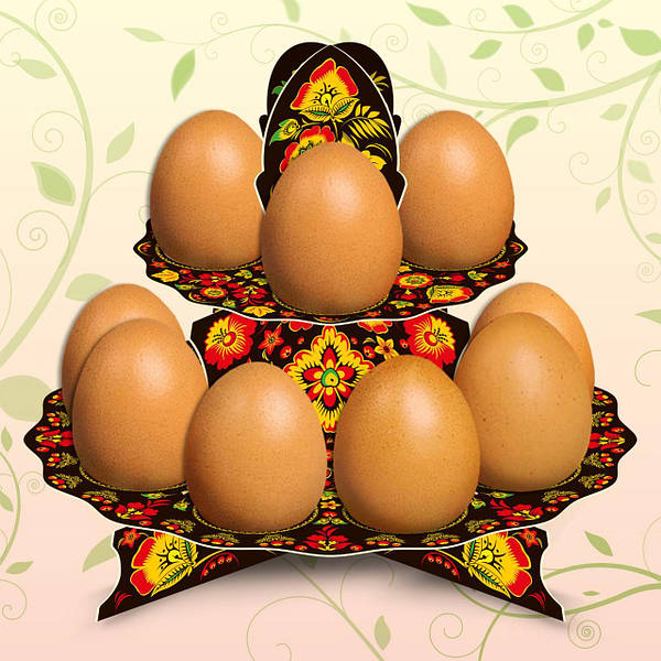 Подставка для яиц, Пасха