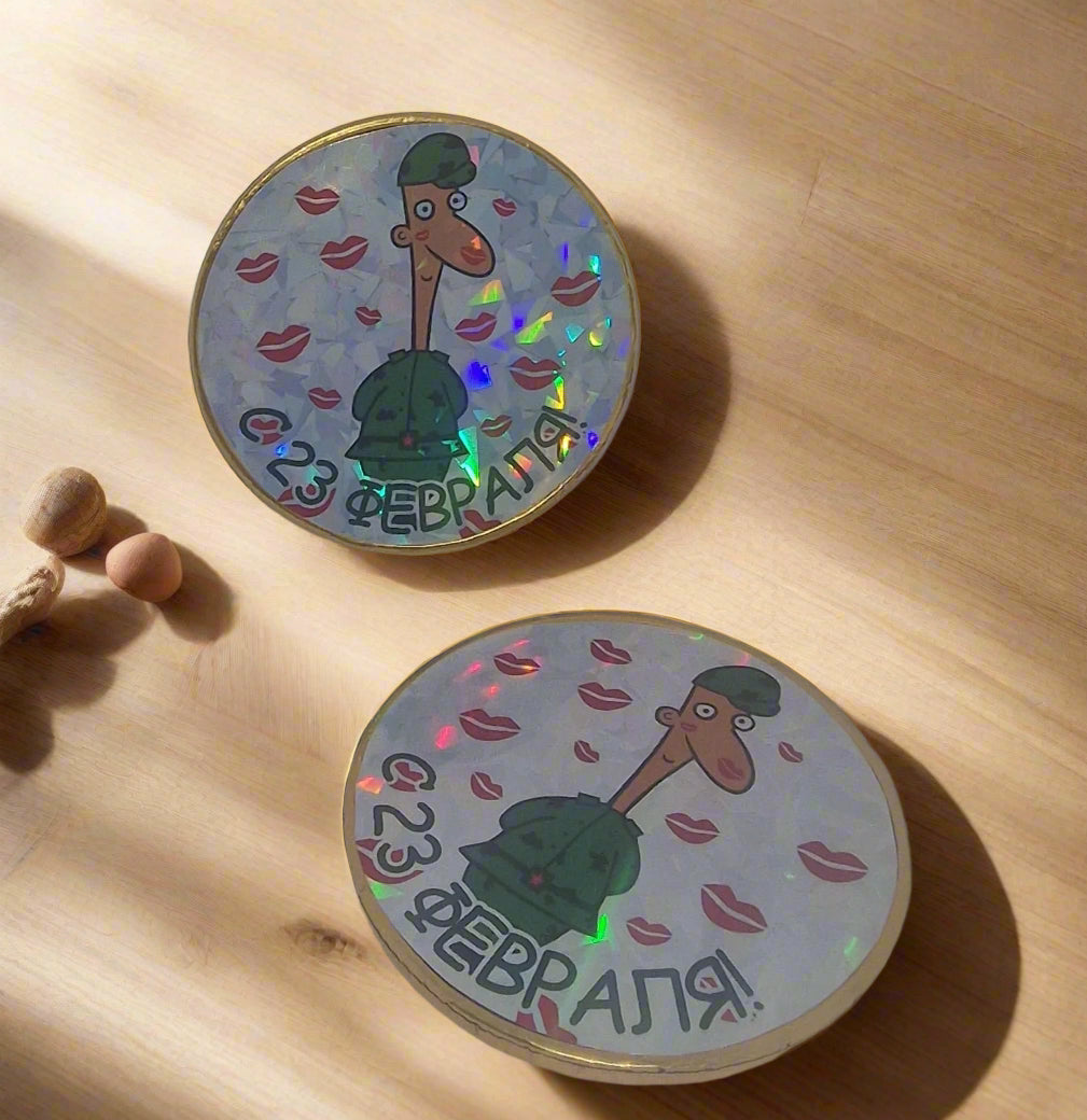 Медаль шоколадная