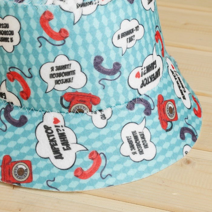 Шапка-панама для бани