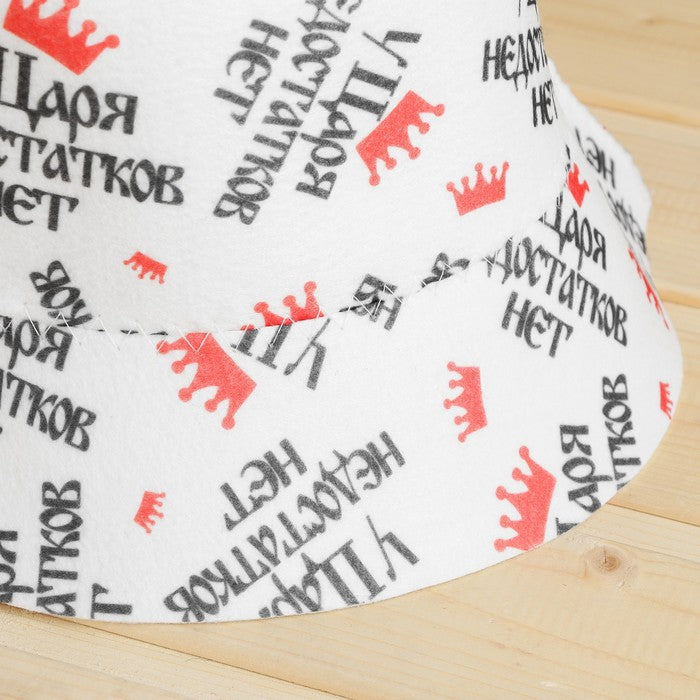 Шапка-панама для бани