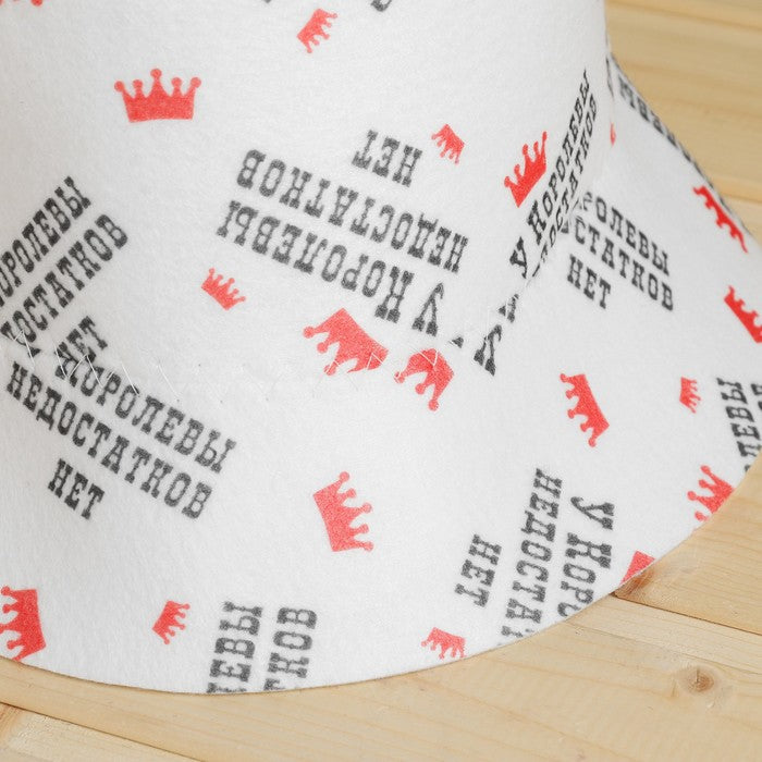 Шапка-панама для бани