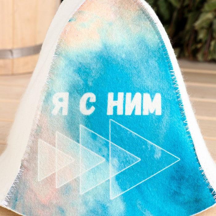 Шапка для бани, банная шапка