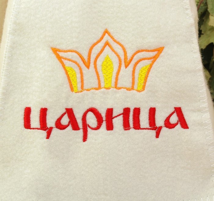 Шапка для бани, подарок женщине