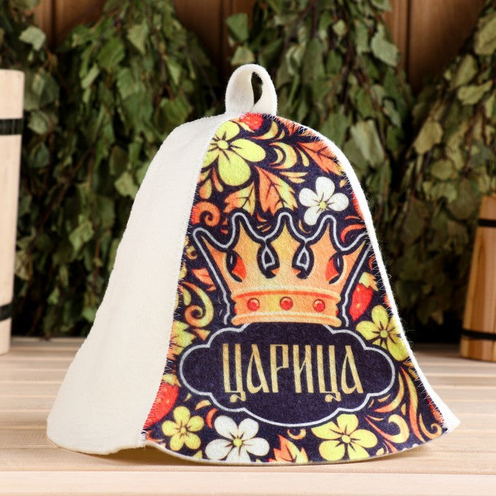 Женская банная шапка, подарок жене