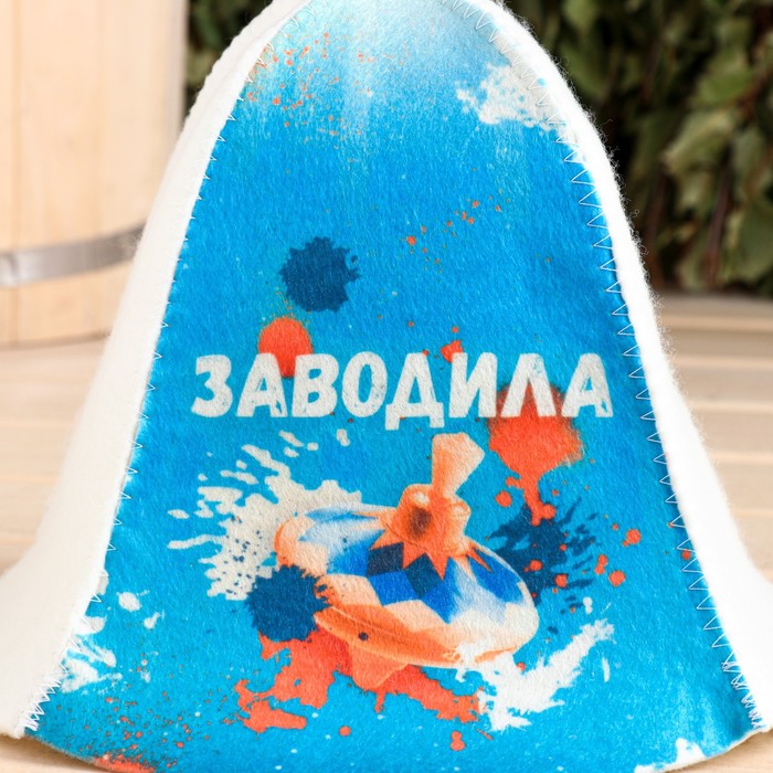 Шапка для бани, банная шапка