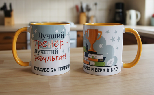 Кружка «Лучший тренер — лучший результат!», 320 мл