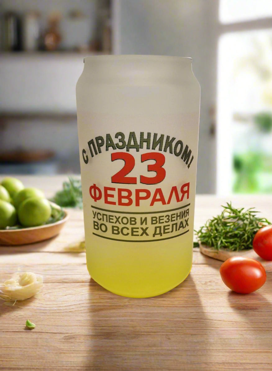 Стакан в виде пивной банки