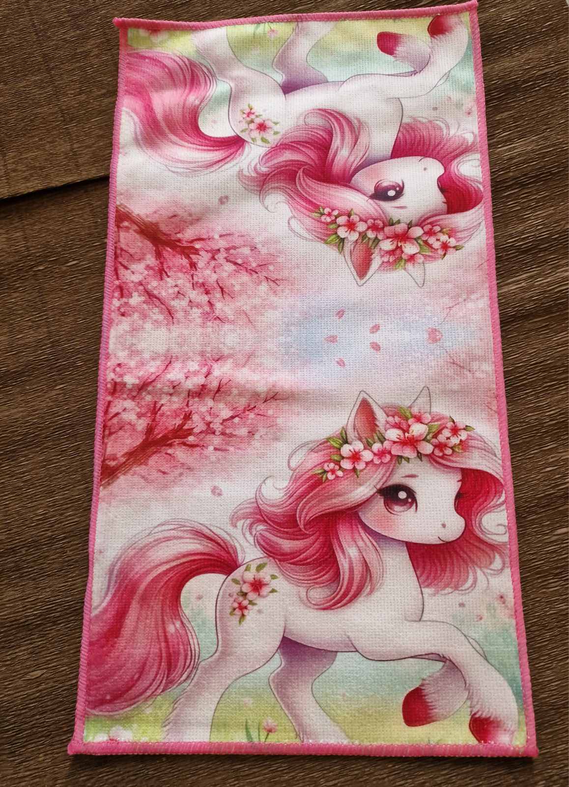 Кухонное полотенце с новогодним рисунком