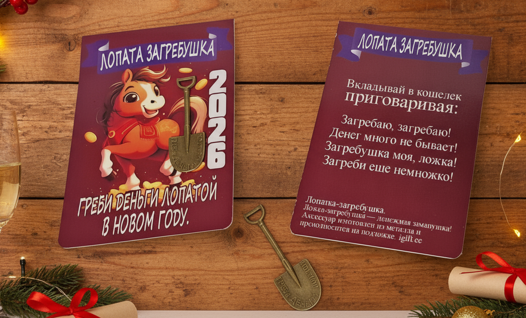 Кошельковый талисман новогодний