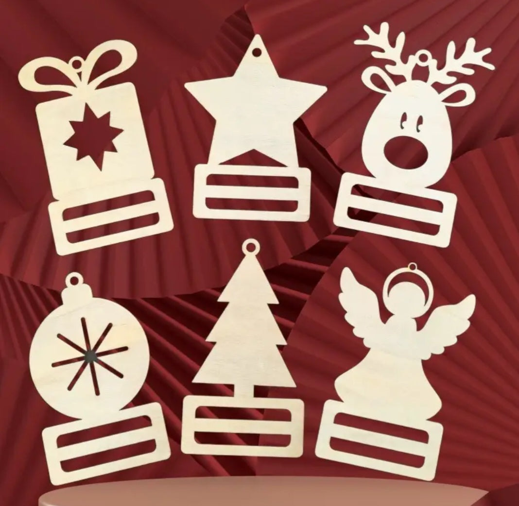 Новогодние держатели для денег