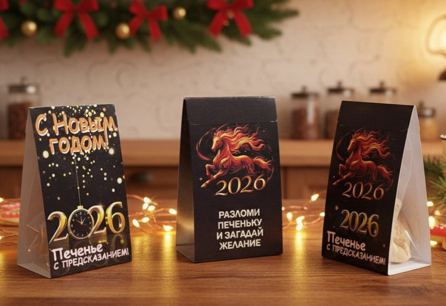 Печенька с предсказанием "С Новым Годом!", 5 г