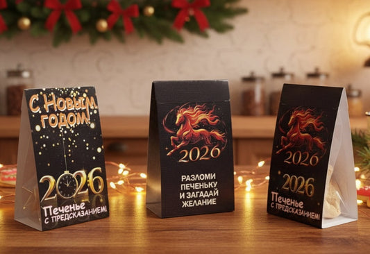Печенька с предсказанием "С Новым Годом!", 5 г