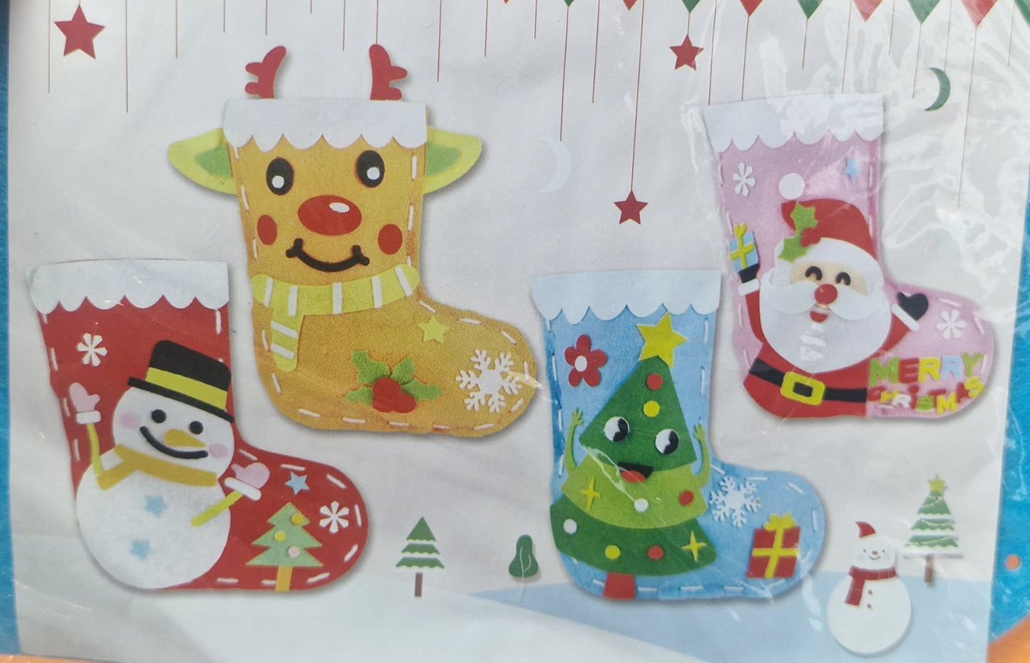 Поделка из фетра "Сапожок"