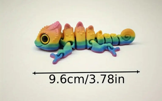 3D игрушка - хамелеон