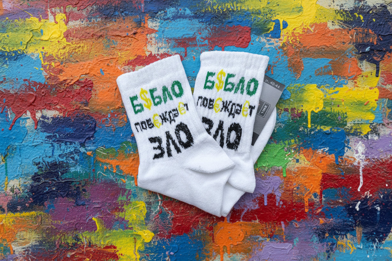 Носки с прикольными надписями