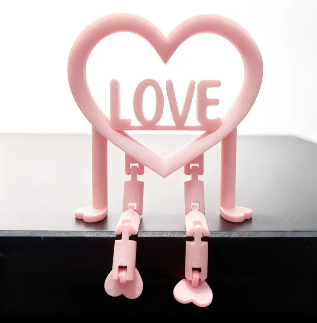 3Д фигурка в виде сердца ко дню влюбленных