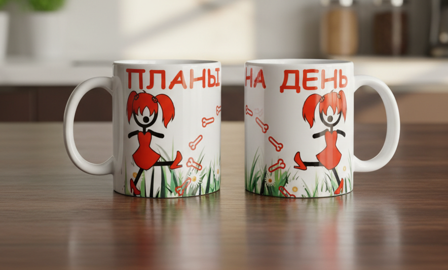 Кружка с принтом коллеге, подарок коллеге