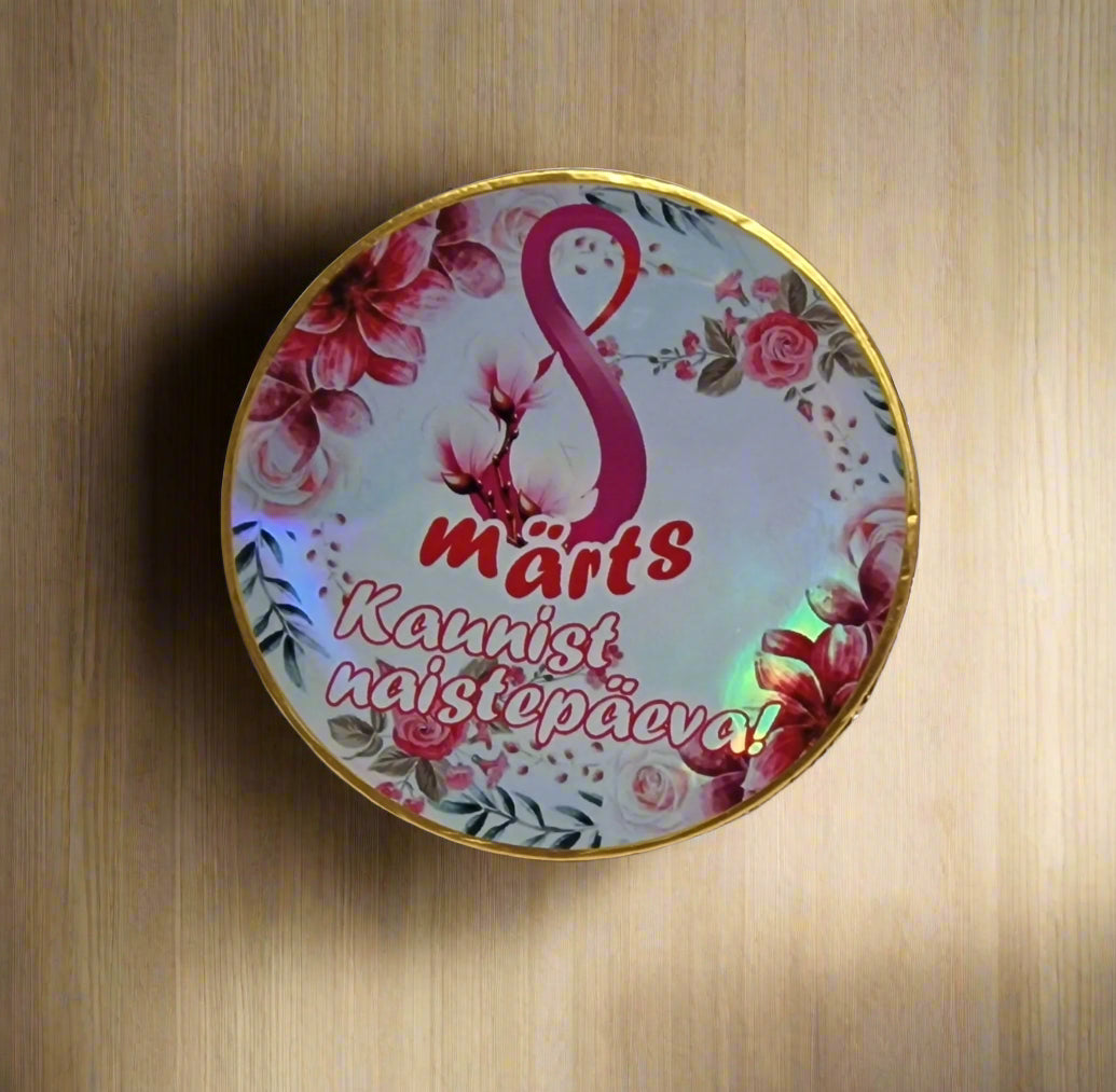 Медаль шоколадная на 8 марта