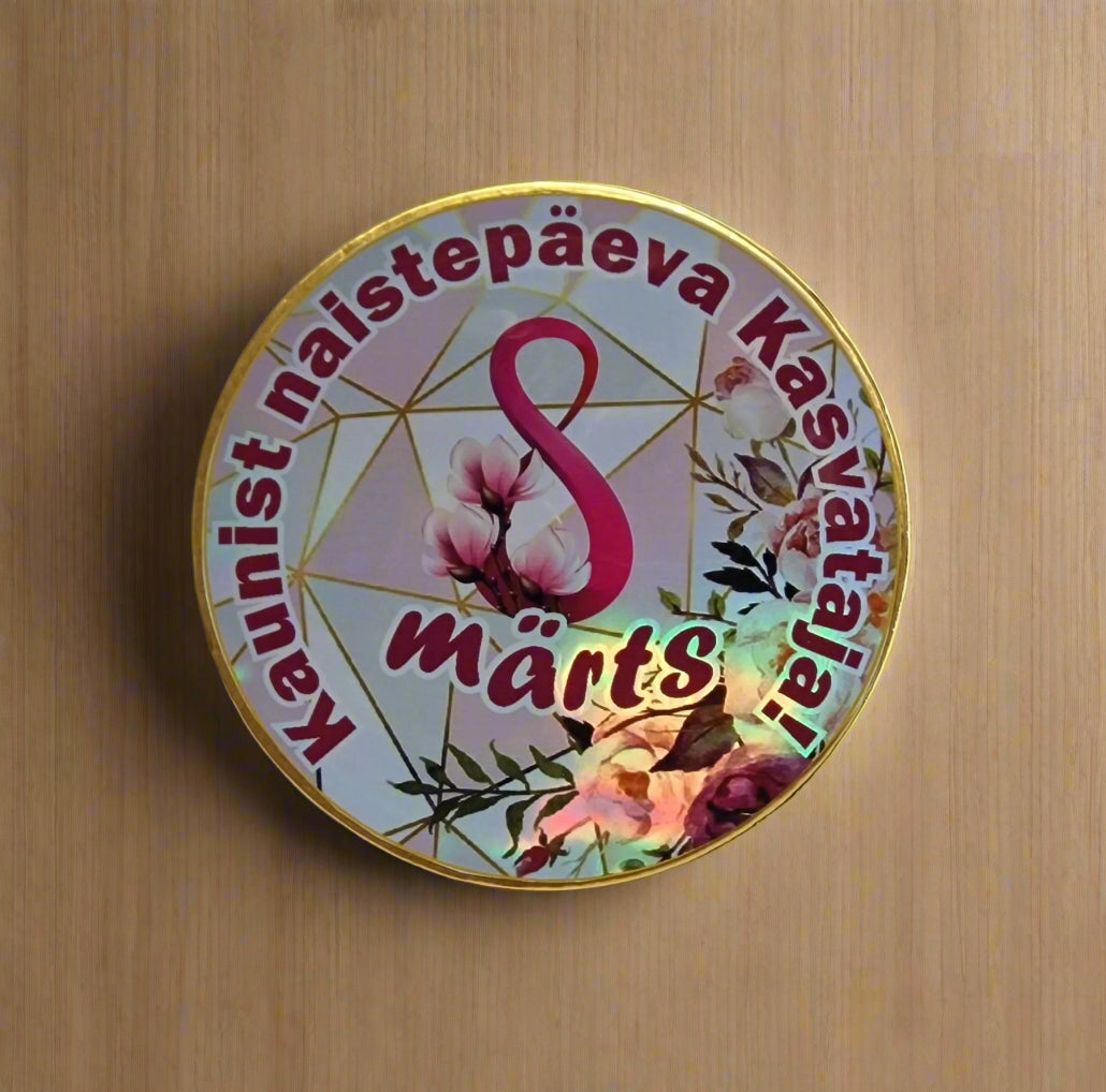 Медаль шоколадная на 8 марта