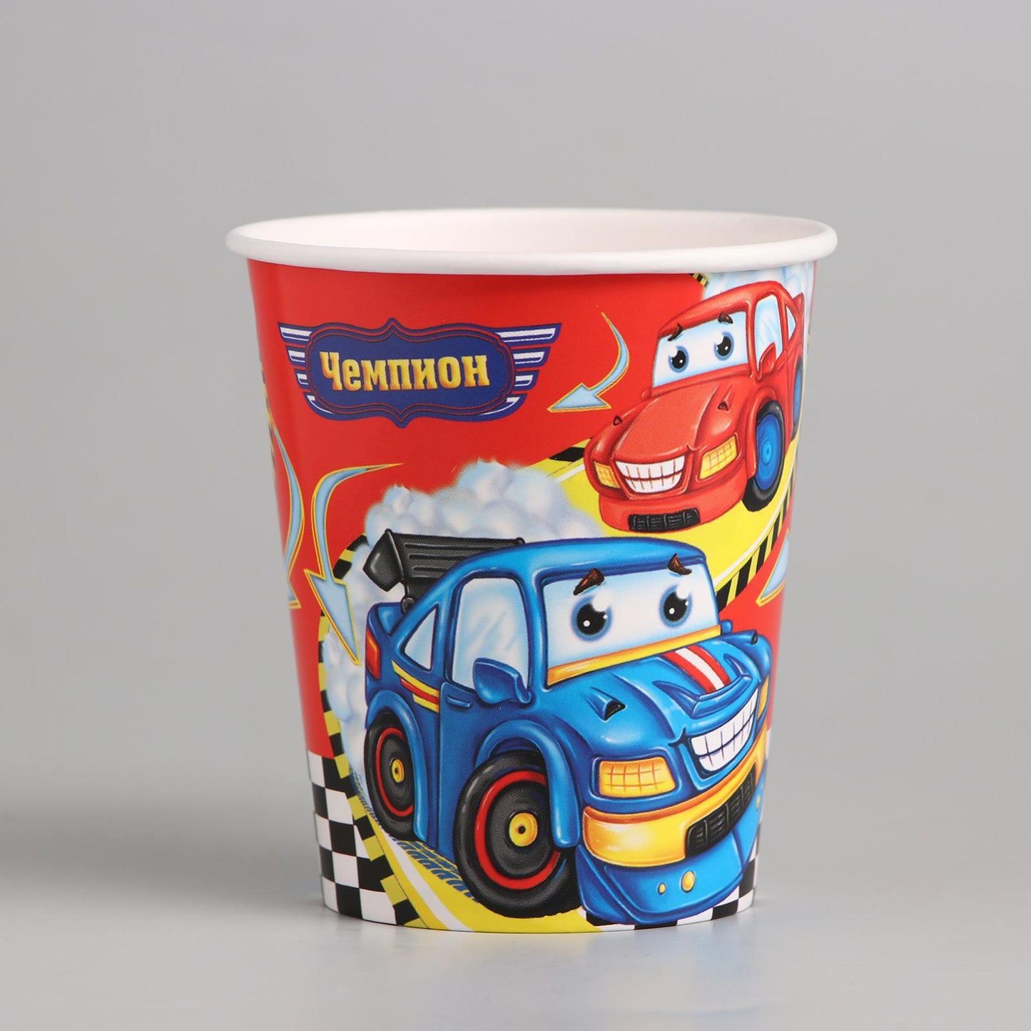 Стакан бумажный «Чемпион», 250 мл, 10 шт