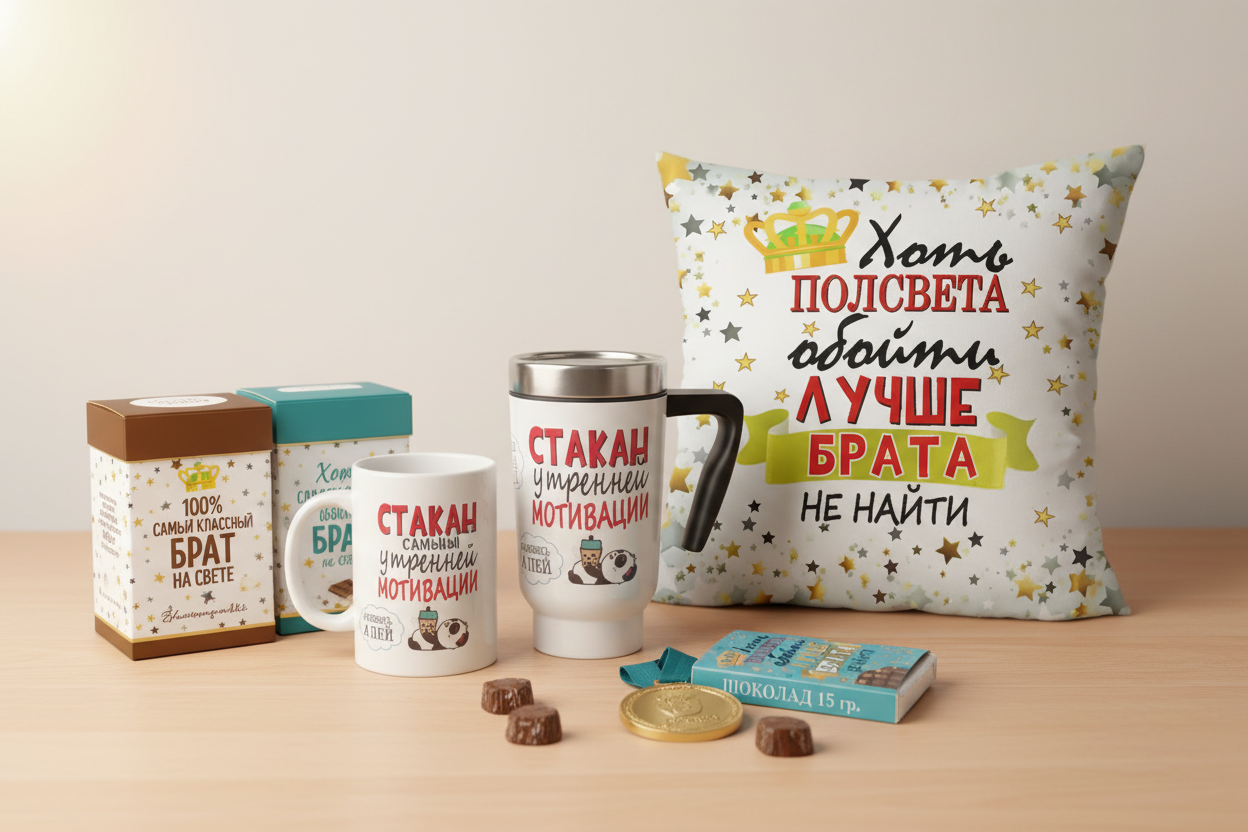 Подарки для брата