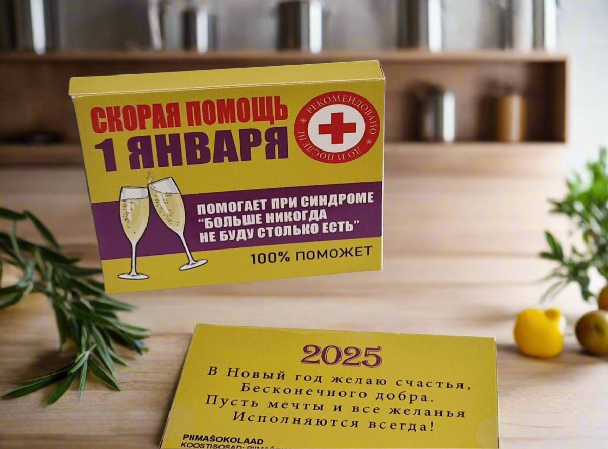 Новогодний шоколад