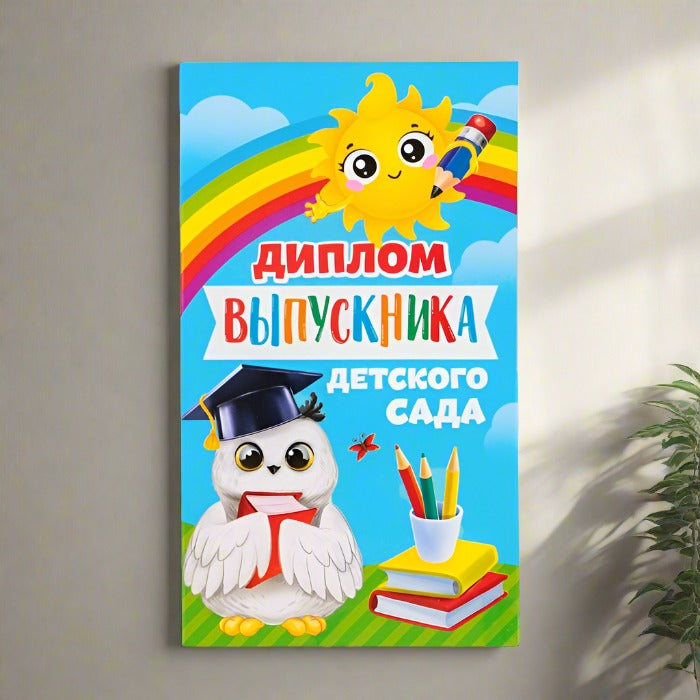 Диплом выпускнику, подарок выпускнику