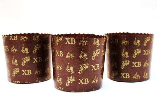 Бумажные формы для выпечки пасхального кулича "ХВ", 10 шт.