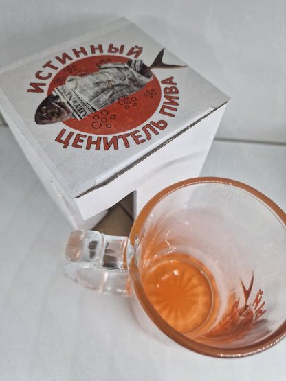 Пивной бокал, бокал с надписью, подарок