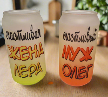 Стакан в виде пивной банки