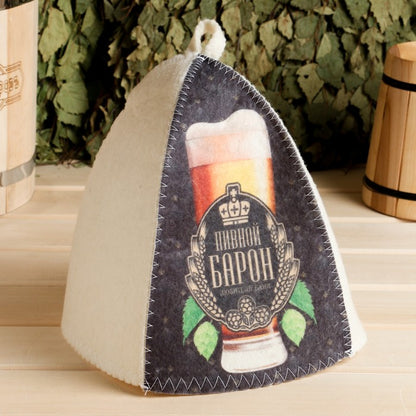 шапка для бани, банная шапка