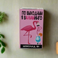 Шоколадка с прикольной надписью "По выходным я в хламинго!", 15 г