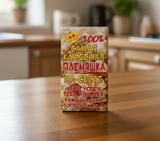 Шоколад «Самая классная племяшка на свете», 15 г