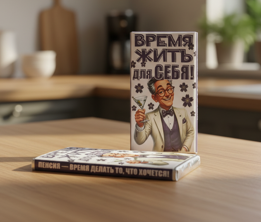 Шоколад «Время жить для себя!», 15 г