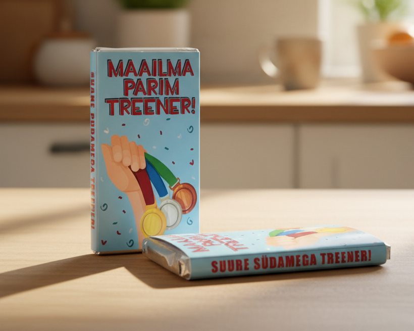 Шоколад «Maailma parim treener!», 15 г