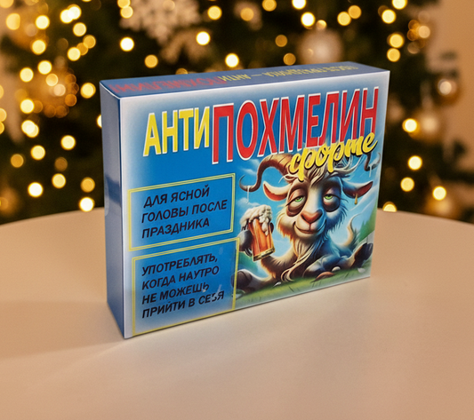 Мармелад новогодний «АнтиПОХМЕЛИН форте», 50 г