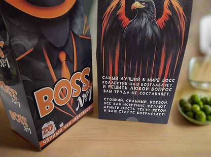 Must tee bergamotiga "BOSS № 1", 20x1,6 g