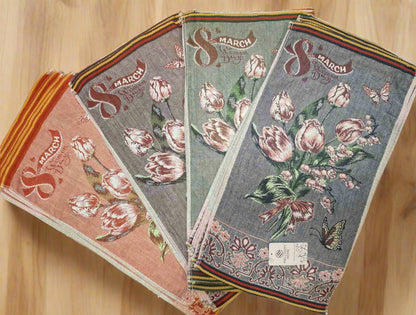 Кухонное льняное полотенце