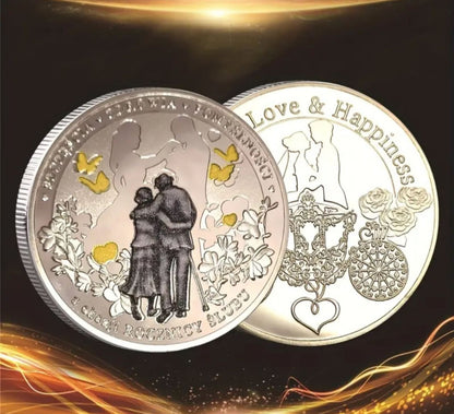 Монета к годовщине свадьбы