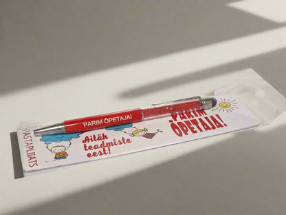 Ручка учителю, подарок учителю