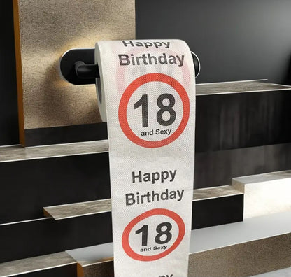 Туалетная бумага с прикольными надписями