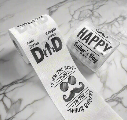 Туалетная бумага для подарка папе