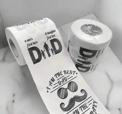Туалетная бумага для подарка папе