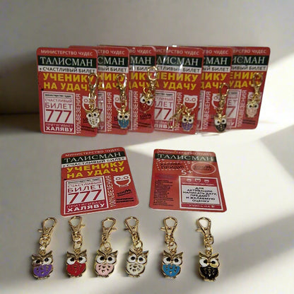 Талисман в виде совы для учеников