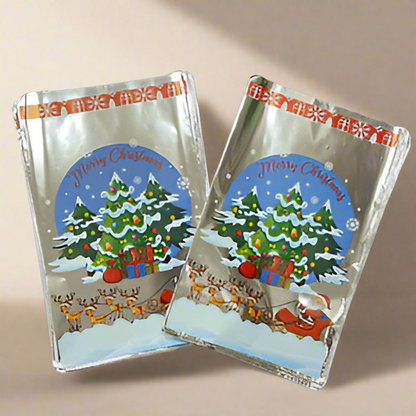 Фольгированный пакет новогодний