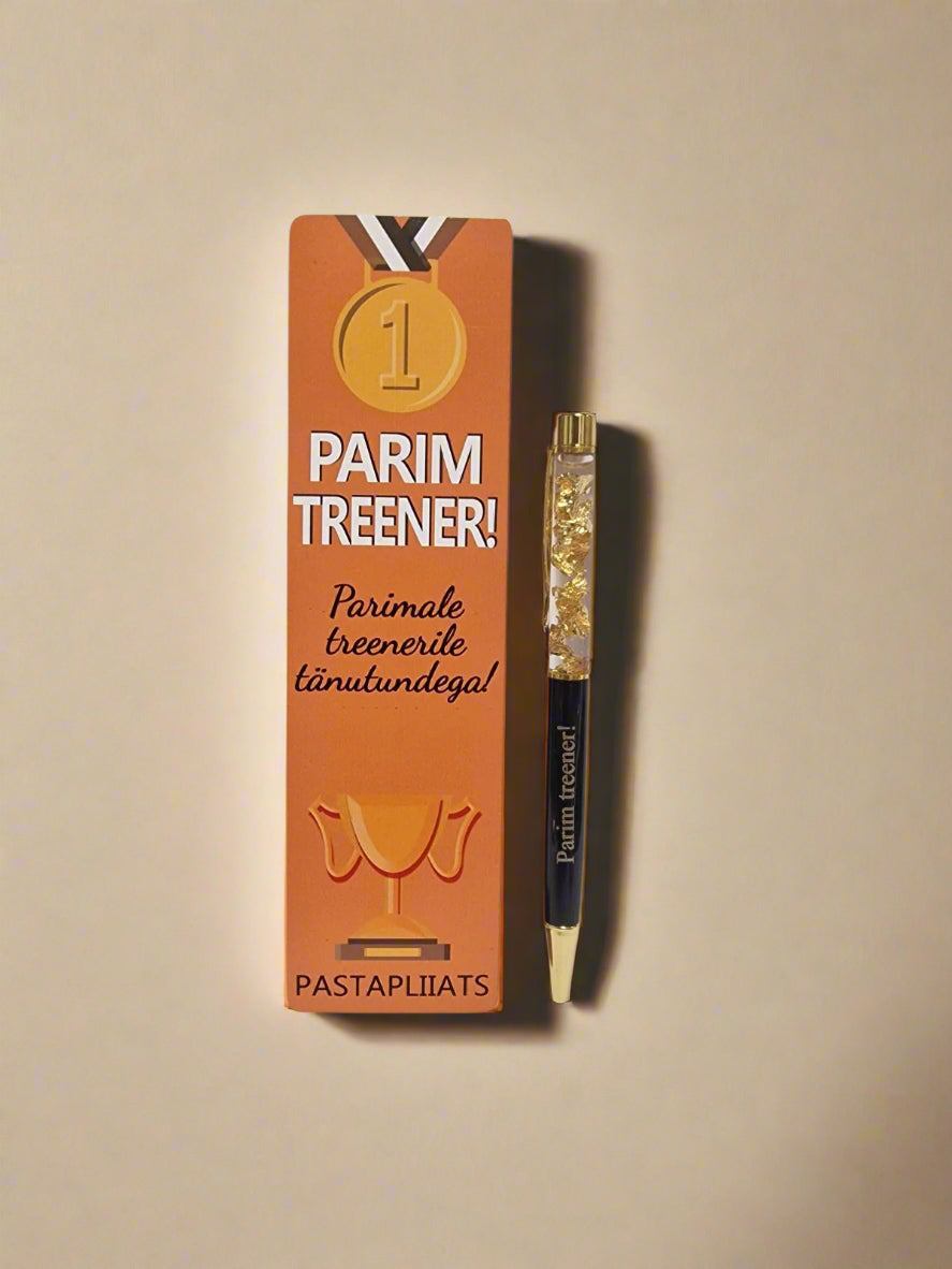 Ручка тренеру, подарок тренеру