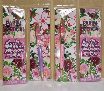 Подарок учителю, ручка учителю