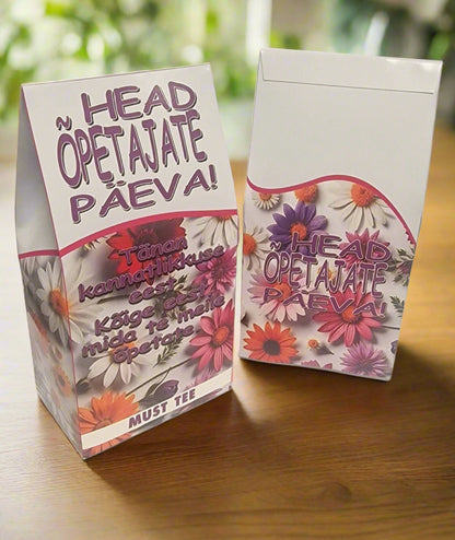 Чай ко дню учителя, подарок для учителя