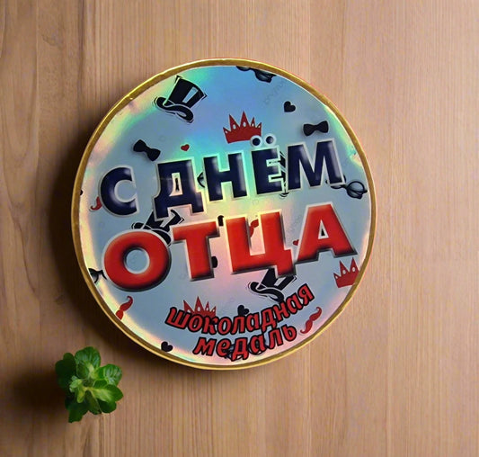Подарок на день отца, шоколад ко дню отца