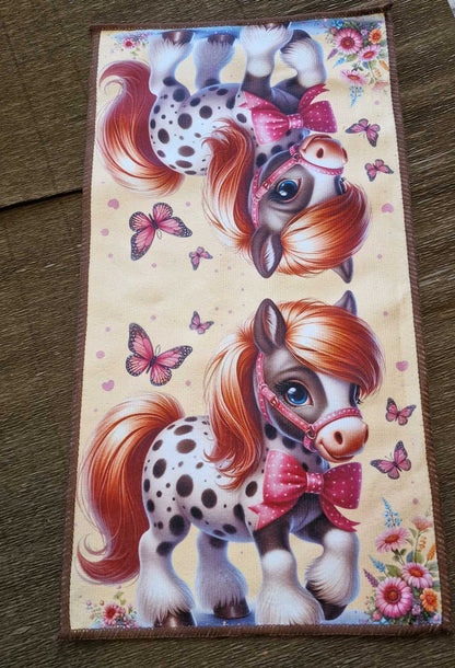 Кухонное полотенце с новогодним рисунком